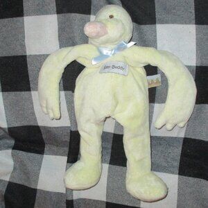 HTF Bunnies by the Bay Emmit  Silly Buddy Plush Lovey Security Blanket Duck